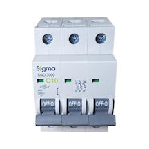 3X10A C/3Ka W Otomatik Sigorta Sigma