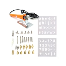 37 Adet Ahşap Kalem Kaynak İpuçları Ve Şablon Seti Havya Çalışma Oyma -