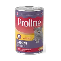 Proline Dana Etli Sos İçinde Gravy Yetişkin Kedi Konservesi 400 G