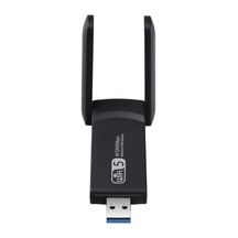 Usb 3.0 1200mbps Wifi Alıcı Adaptörü Çift Bantlı 5ghz 2.4ghz 802.11ac Wifi Anten Dongle Ağ Kartı
