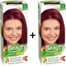 Mm Beauty Bitkisel Saç Boyası Vişne Kızılı M14 - 2 Adet (464063492)
