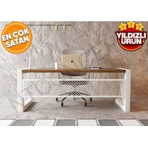 Alfa Ntconcept Masif Ağaç Ofis Ve Çalışma Masası 6 Alfa Ntconcept Masif Ağaç Ofis Ve Çalışma Masası 6
