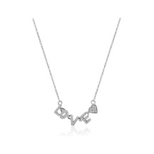 Emılıano Jewellery 925 Ayar Gümüş Yazı Kolye Gold - Rose Gold - Gümüş