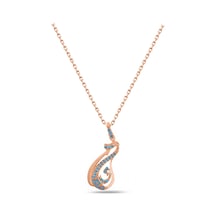 Brezza Lusso Jewelry Gümüş Firuze Taşlı Vav Semazen Kadın Gümüş Kolye 42 CM