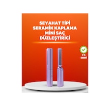 Usb Şarjlı Kablosuz Saç Düzleştirici Ayarlanabilir Sıcaklık Seyahat Ve Günlük Kullanım Mh-hs6817-0601