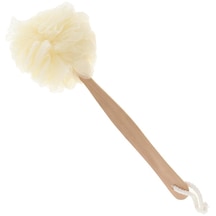 Homyl Uzun Saplı Duş Puf Sünger Peeling Örgü Fırça Scrubber