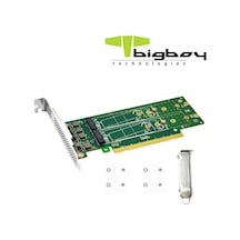 Bigboy BTC-M2G4X4 PCIe 4.0 x4 PCIe 4.0 x16 4xM.2 4xNVMe Çevirici