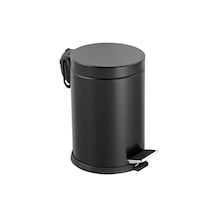 3 Lt Pedallı Çöp Kovası Siyah