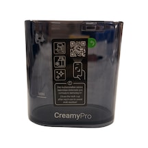 Grundig Ksm-6430  Yedek Espresso Makinesi Süt Kabı Plastik Haznesi Siyah