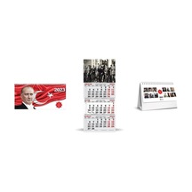 100.yıl Set 2-masa Takvimi+duvar Takvimi+masa Ajandası