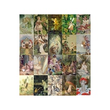 Cottagecore Fairycore Art Poster Seti- 20 Adet-a5