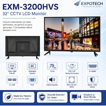 Expotech 32" Full Hd Cctv Lcd Monitör Exm-3200hvs