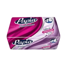 Papia Platinium Pratik Mendil 4 Katlı 125 Yaprak 6'li Avantaj Paketi Mıchu