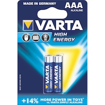 Varta 4903 High Energy Alkaline AAA İnce Kalem Pil 2'li