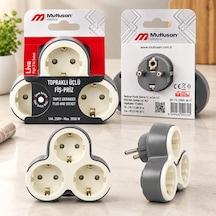 Topraklı Priz Fiş & Golyat 16a & 250v Max3500w 1