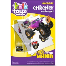 Holotoyz Sticker Metal Mania Ar Uyumlu Etiket