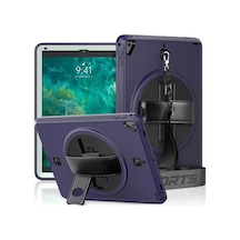 Newface Apple İpad 5 Air 9.7 Kılıf Strap-c Otterbox Tablet Kapak - Lacivert Tablet Kılıfı