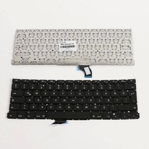 Apple Uyumlu MacBook A1502 Klavye Siyah Türkçe