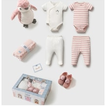 Babydoll Zıbın Takımı Kız Açık Pembe