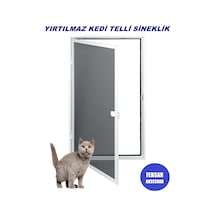 Yırtılmaz Kedi Telli Pet Tül Menteşeli Sineklik Takımı Pencere