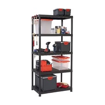 Regalux Krios 5 Raflı Plastik Raf Seti