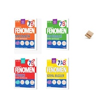 Fenomen 7. Sınıf Maarif B Serisi Matematik Fen Türkçe Ve Sosyal 4lü Set Soru Bankası + Telefon Standı