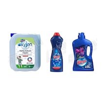Bingo Çamaşır Suyu 4 Lt + Amonyaklı Krem 750 Ml + Yüzey Tem. Fresh 2.5 Lt 3'lü Set Diğer