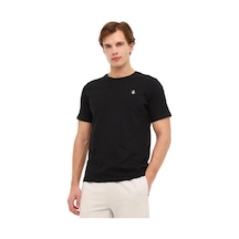 Lumberjack Dex Itl1314 0 Yaka Erkek Tshirt - Siyah