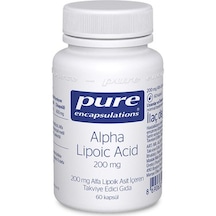 Pure Alpha Lipoic Acid 200 Mg 60 Kapsül
