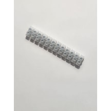 No:1 Yanmaz Plastik Sıra Klemens 12 Li 2 Adet