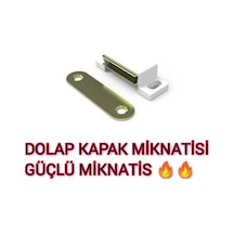 Dolap Kapak Mıknatısı 4 Adet Vidaları Ile Birlikde