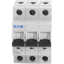 Eaton 286599 Minyatür Devre Kesici - 6ka - C Eğrisi - 3x10a