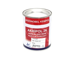 Akzonobel Akripol 2k Düz Renk-siyah-l041. Vw041. 041- 1 Lt.