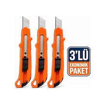 Hmp Pro Alüminyum Maket Bıçağı 3 Lü Ekonomik Paket
