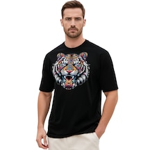 Kaplan Oversize Unisex T-shirt Siyah