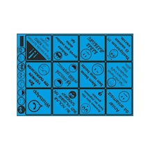 A5 Sticker 041 Tek Paket Çoklu Sticker Standart
