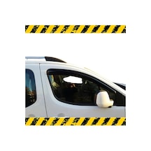 Peugeot Partner 2008 - 2020 Parlak Siyah Mügen Cam Rüzgarlığı Peugeot Partner Tüm Kasalar Uyumlu