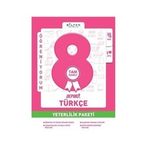 Bilfen Yayınları 8. Sınıf Lgs Türkçe Depar Yeterlilik Paketi