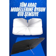 Taşınabilir Oto Cam Güneşliği Katlanabilir Tüm Araçlara Uyumlu Güneş Gölge Koruyucu 1 86764519