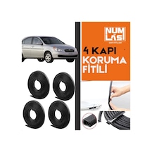 Hyundai Accent 2006-2012 4 Kapı Koruma Fitili Siyah Renk Numlas-a Kalite-nm2457