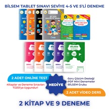 Bilsem Tablet Sınavı Seviye 4-5 Ve 5'li Deneme