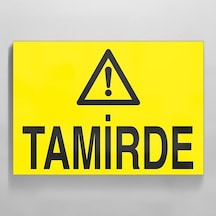 Tamirde Uyarı Levhası 20x30cm