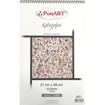 Ponart Kaligrafist Blok 31x48 Cm 100 Gr 20 Yaprak