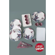 Keramika Vio Çeyiz Seti 14 Parça 6 Kişilik 19179 Çok Renkli