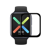 Oppo Watch 46mm Ekran Koruyucu Kavisli Tam Kaplayan Koruma Pmma