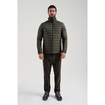 Exuma 2311141 Erkek Haki Şişme Mont 001