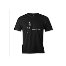 Atatürk - Fikirler Ölmez Siyah Erkek Tshirt