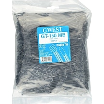 Gwest Gt 150 Mb 1000 Adet 150x2.5mm Siyah Kablo Bağı