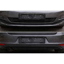 Chevrolet İmpala Uyumlu Oto Plakalık 2'li Set Kolay Montaj