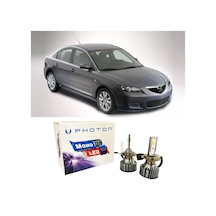 Mazda 3 Led Xenon Kısa Far Ampulü H7 Mono Yeni Seri Beyaz 2003-2008